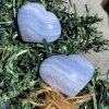 Blue Lace Agate Heart | Đá trang trí, sưu tầm, healing | CADA DECOR
