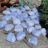 Blue Lace Agate Heart | Đá trang trí, sưu tầm, healing | CADA DECOR