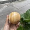 Bi cầu Yellow Calcite | Đá trang trí, sưu tầm, healing | CADA DECOR