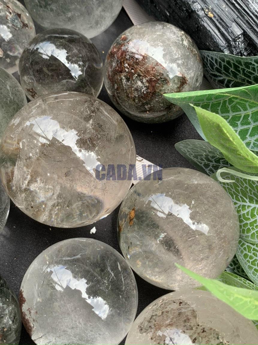 Bi cầu Garden Quartz | Đá trang trí, sưu tầm, healing | CADA DECOR