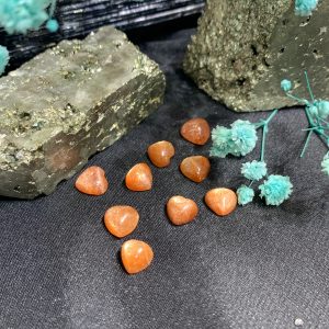 Mặt Trái tim Sunstone | Đá trang trí, sưu tầm, healing | CADA DECOR