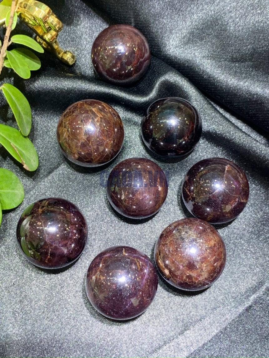 Bi cầu STAR GARNET | Đá trang trí, sưu tầm, healing | CADA DECOR