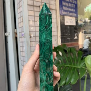 Trụ đá Lông Công - Malachite Point (TLC02) | CADA DECOR