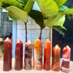 Trụ Carnelian | Đá trang trí, sưu tầm, healing | CADA DECOR