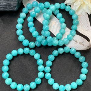 Vòng tay đá thiên hà - Amazonite Bracelet 10mm | Đá trang trí, sưu tầm, healing | CADA DECOR
