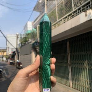 Trụ đá Lông Công - Malachite Point (TLC03) | CADA DECOR