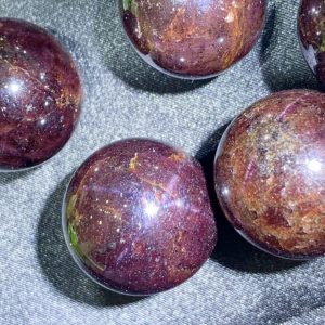 Bi cầu STAR GARNET | Đá trang trí, sưu tầm, healing | CADA DECOR