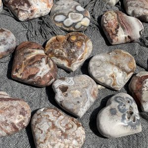 Mexican Agate Heart | CADA DECOR