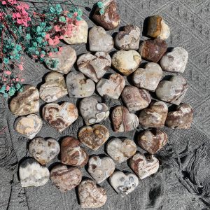 Mexican Agate Heart | CADA DECOR