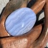 Palm Blue Lace Agate | Đá trang trí, sưu tầm, healing | CADA DECOR