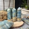 Blue Onyx Point | Trụ đá sưu tầm, trang trí, healing| CADA DECOR