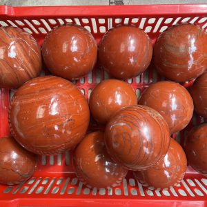 Bi Cầu Ngọc Bích Đỏ (Jasper)