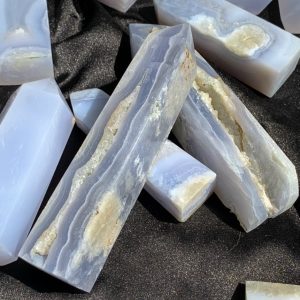 Trụ Blue Chalcedony | Trụ đá sưu tầm, healing, tarot| CADA DECOR