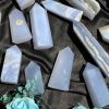 Trụ Blue Chalcedony | Trụ đá sưu tầm, healing, tarot| CADA DECOR