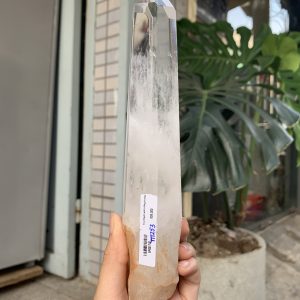 Trụ Thạch Anh Trắng trong – Clear Quartz Point, KL: 388GRAM (TTT253)