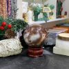 Bi cầu Red Moss Agate (MRD13) – KL: 320GRAM, ĐK: 6,17CM