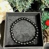 Vòng tay đá Black Tourmaline - vòng đơn | CADA DECOR