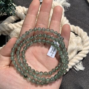 Vòng Prehnite 3 quấn | CADA DECOR