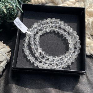 Vòng Thạch anh trắng 3 quấn | CADA DECOR