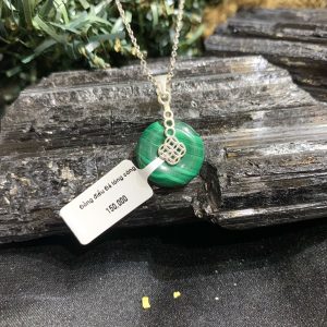 Mặt dây chuyền Đồng điếu Malachite | CADA DECOR