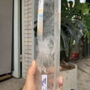 Trụ Thạch Anh Trắng trong – Clear Quartz Point, KL: 758GRAM (TTT227)