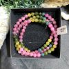 Vòng Tourmaline 3 vòng quấn 6mm | CADA DECOR