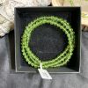 Vòng Peridot 3 vòng quấn 4.5mm | CADA DECOR