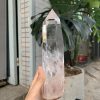 Trụ Thạch Anh Trắng trong – Clear Quartz Point, KL: 706GRAM (TTT240)