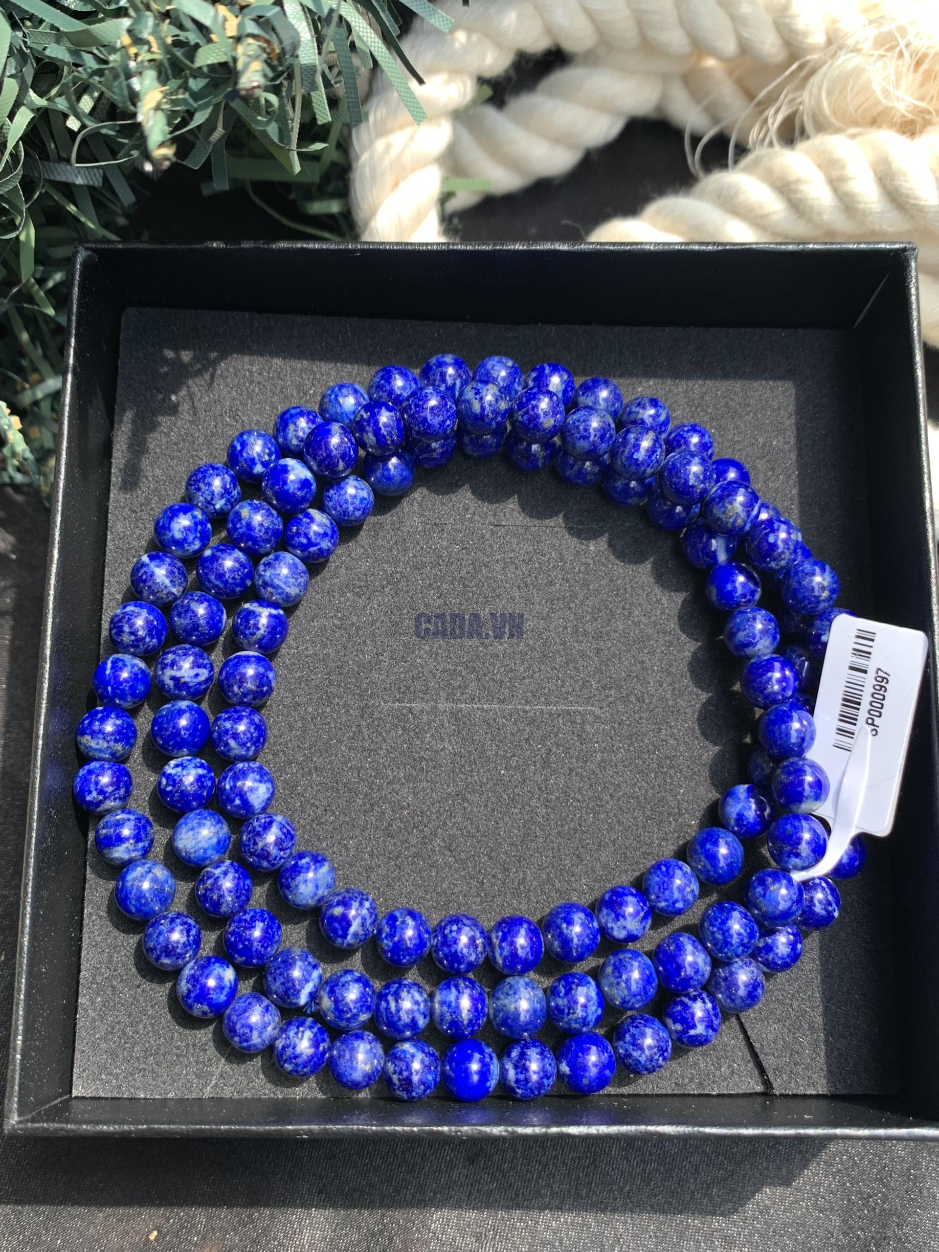Vòng Lapis 108 hạt 3 quấn | CADA DECOR