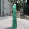 TRỤ ĐÁ FLUORITE MÀU XANH KT: 18*3,5CM, KL: 410GRAM (TF51)