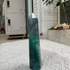 TRỤ ĐÁ FLUORITE MÀU XANH KT: 16,5*3CM, KL: 342GRAM (TF54)