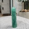 TRỤ ĐÁ FLUORITE MÀU XANH KT: 16*3,5CM, KL: 394GRAM (TF55)