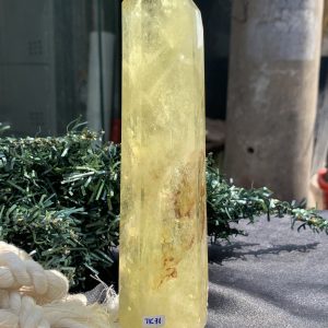 TRỤ THẠCH ANH VÀNG – KT: 17,5*4CM, KL: 484GRAM (TK71)