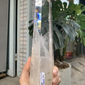 Trụ Thạch Anh Trắng trong – Clear Quartz Point, KL: 648GRAM (TTT238)