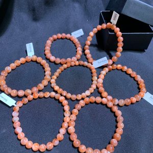 Vòng Sunstone - đá Mặt Trời size 7-8mm | CADA DECOR 
