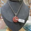 Mặt dây chuyền Đồng điếu Rhodochrosite | CADA DECOR