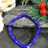 Vòng tay đá Lapis 6mm hạt bầu – vòng đơn | CADA DECOR