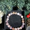 Vòng tay đá Snowflake Garden Quartz - vòng đơn | CADA DECOR