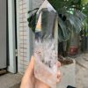 Trụ Thạch Anh Trắng trong – Clear Quartz Point, KL: 706GRAM (TTT240)