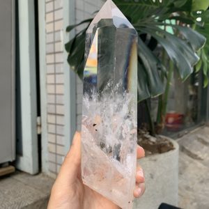 Trụ Thạch Anh Trắng trong – Clear Quartz Point, KL: 706GRAM (TTT240)