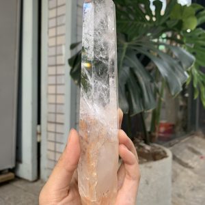 Trụ Thạch Anh Trắng trong – Clear Quartz Point, KL: 322GRAM (TTT243)