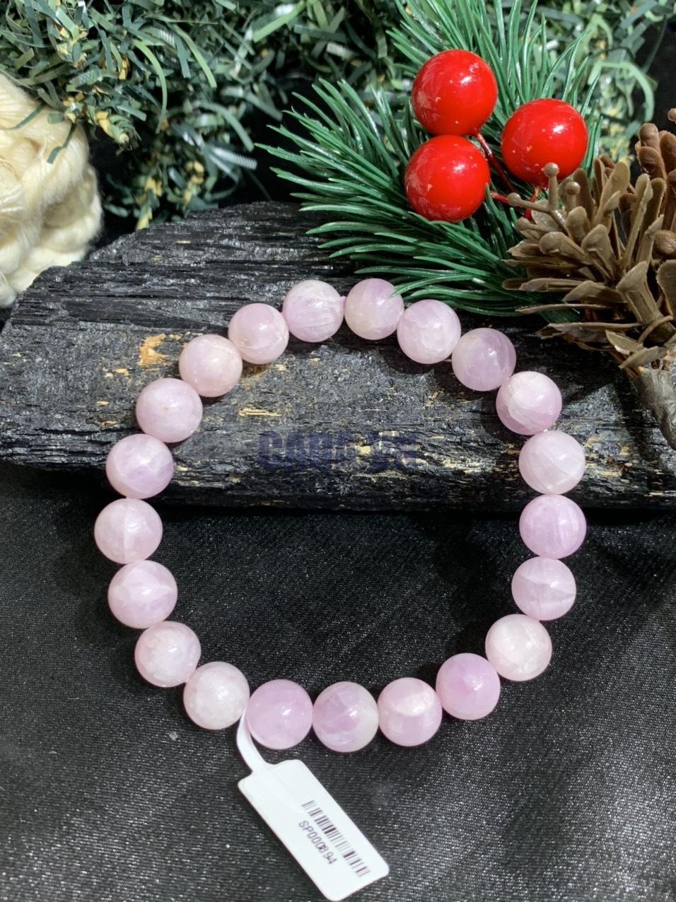 Vòng tay đá Kunzite 8mm - vòng đơn | CADA DECOR