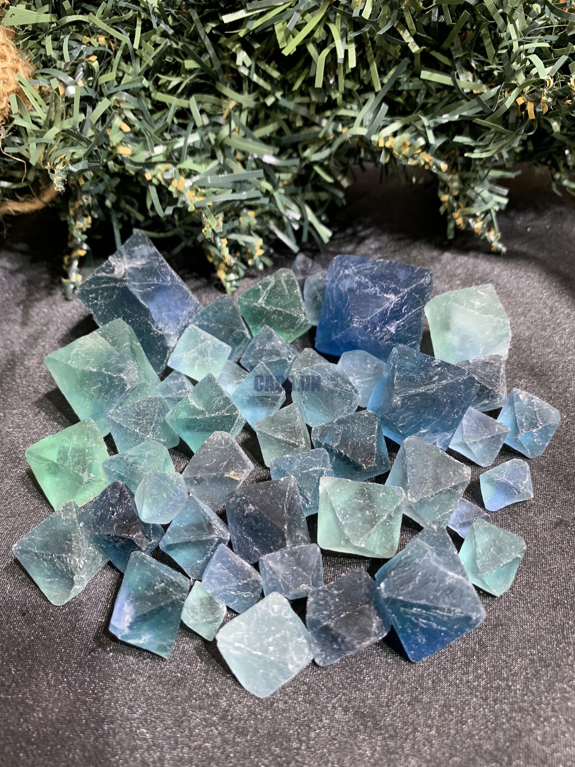 Bát giác Blue Fluorite | CADA DECOR