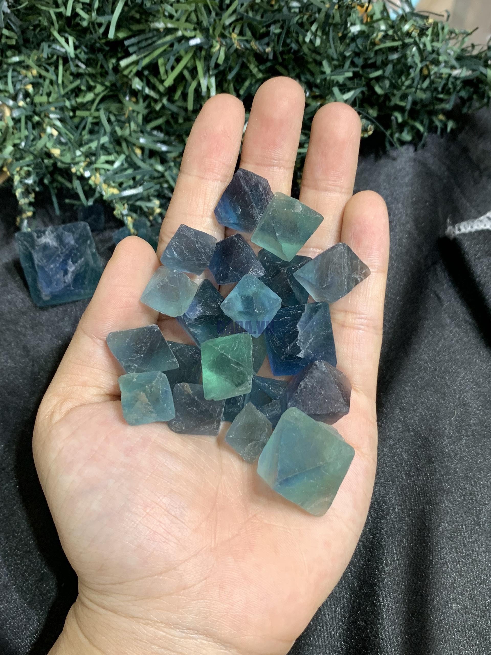 Bát giác Blue Fluorite | CADA DECOR