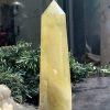 TRỤ THẠCH ANH VÀNG – KT: 14,5*3,5CM, KL: 292GRAM (TK62)