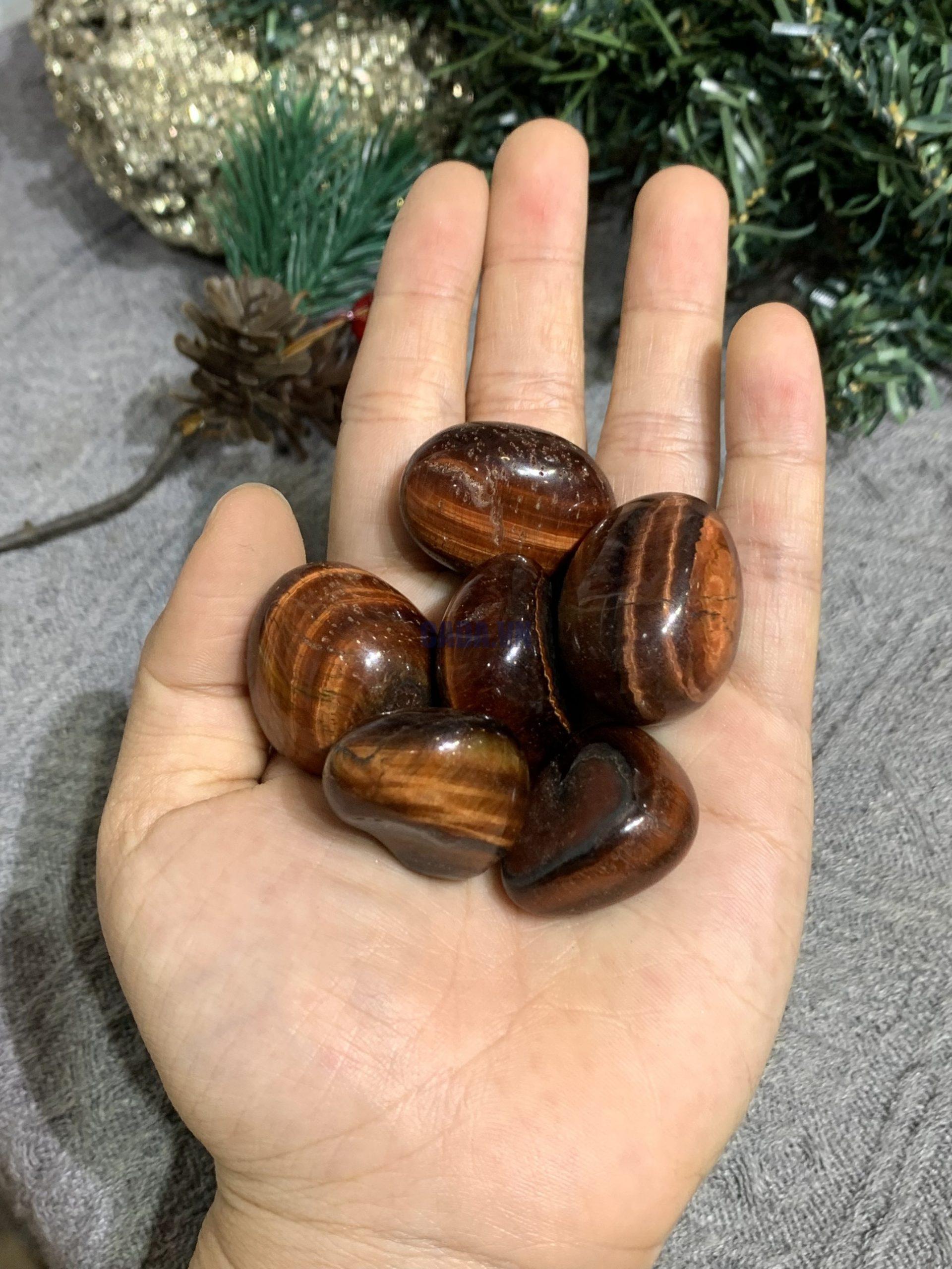 Tumble Red Tiger Eye | Đá trang trí, sưu tầm, healing | CADA DECOR