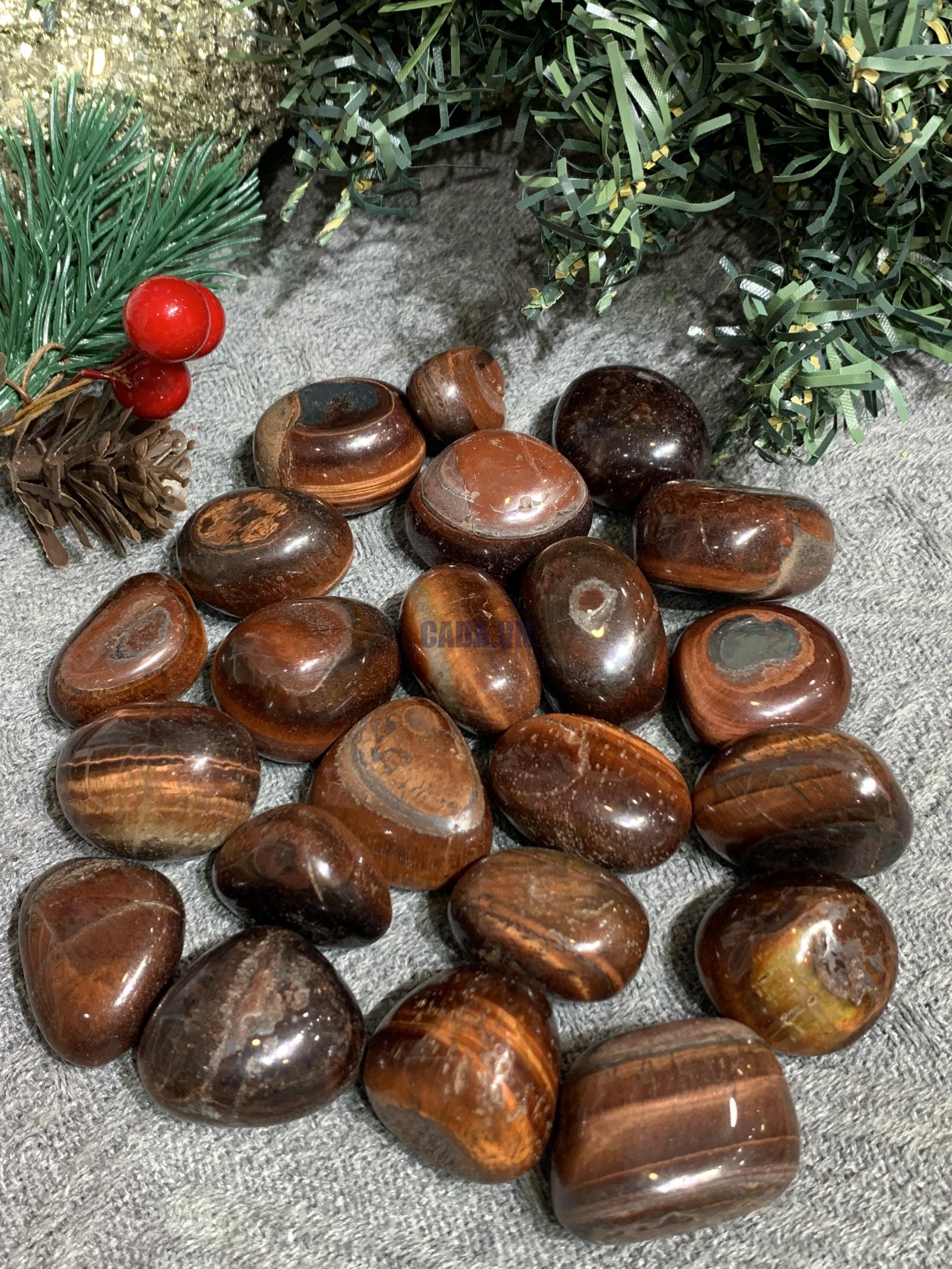 Tumble Red Tiger Eye | Đá trang trí, sưu tầm, healing | CADA DECOR