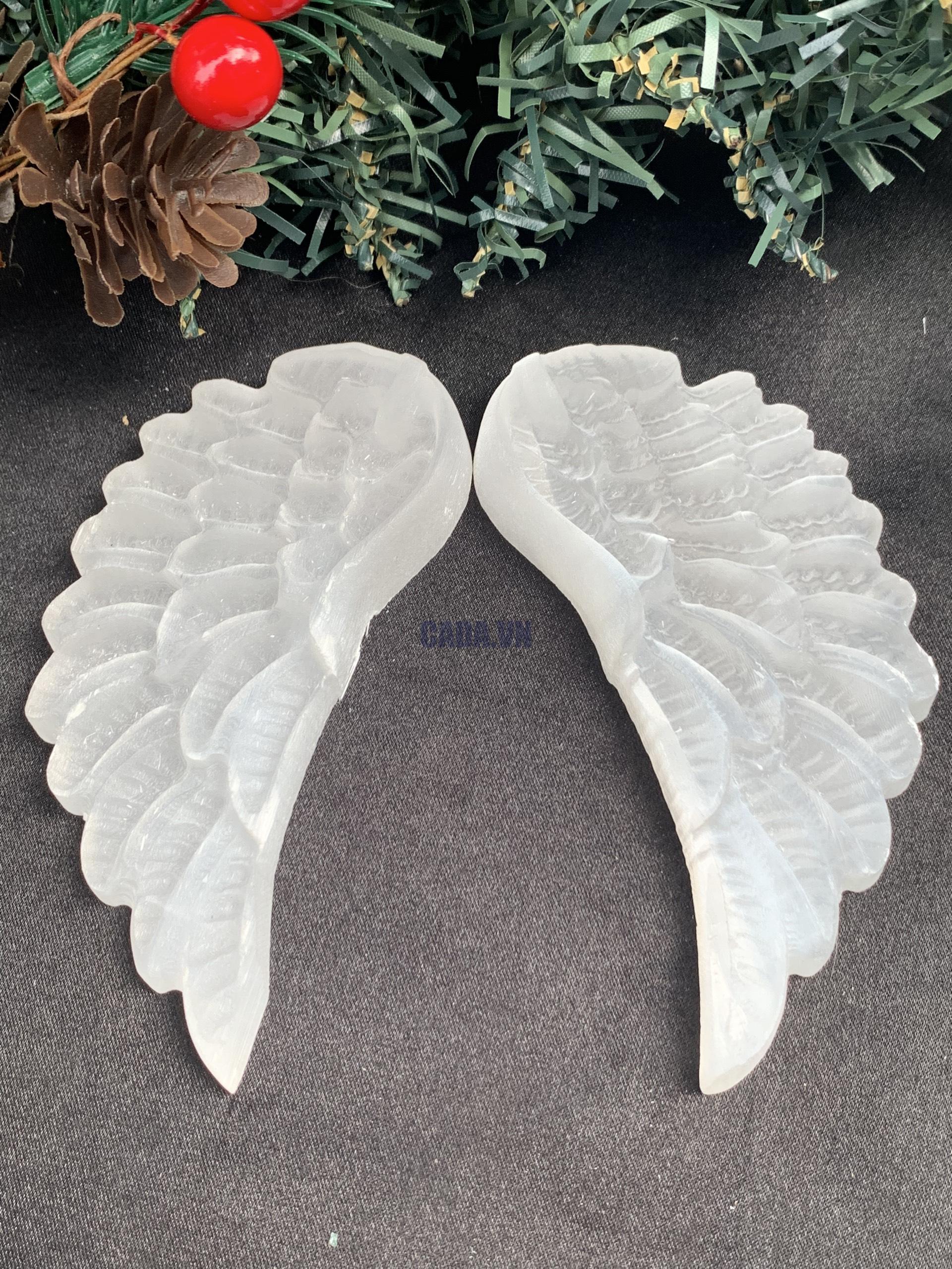 Angle Wing Selenite (cặp)| Đá trang trí, sưu tầm, healing | CADA DECOR