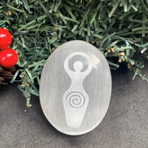 Palm Selenite | Đá trang trí, sưu tầm, healing | CADA DECOR