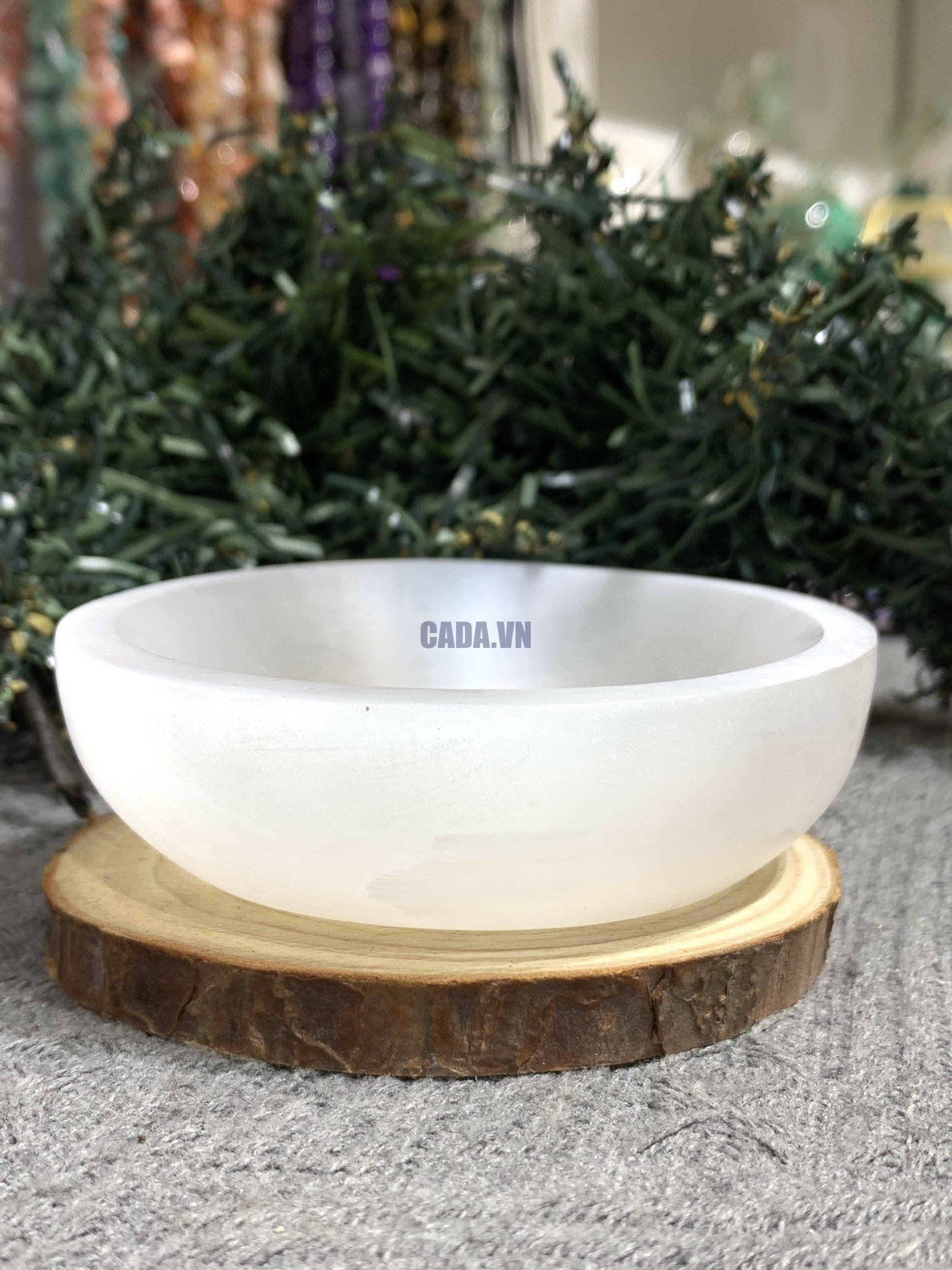 Chén Selenite 8.5 cm giá từ 440K | Đá trang trí, sưu tầm, healing | CADA DECOR